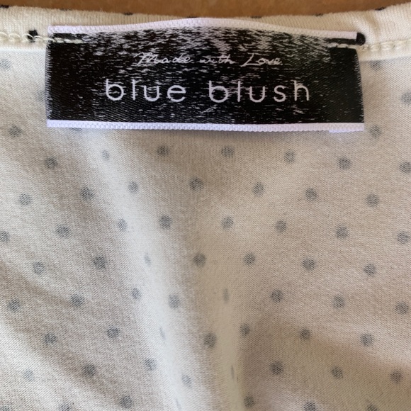 Blue Blush polka dot crop top - Picture 2 of 2